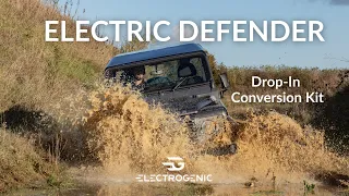 Electric Land Rover Defender Drop-In Conversion Kits | Electrogenic