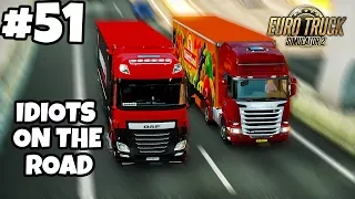 Euro Truck Simulator 2 Multiplayer: IDIOTS on the Road | Random & Funny Moments | #51