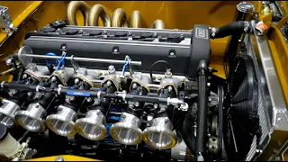 OS技研 復刻 TC24-B1Z エンジン L型ベース DOHC 24バルブエンジン