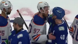 Oilers, Canucks shake hands / 20.05.2024