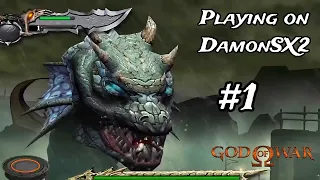 God of War 1 Android Gameplay | Agean Sea | DamonSX2 | Part -1