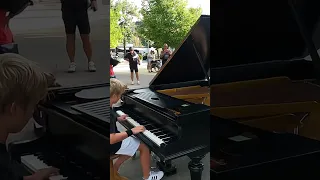 I played Another Love on piano in public #streetpiano