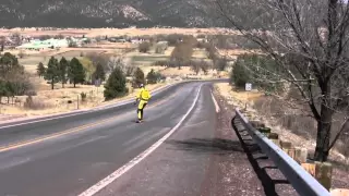 New Mexico Longboard Crash at 50mph