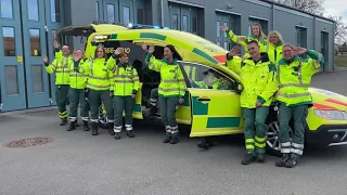 Jerusalema Dance Challenge - Ambulansen Karlshamn, Sweden   HD 720p