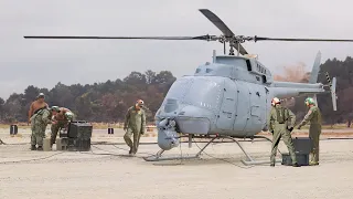 US Testing Gigantic Advanced Helicopter Drone in Middle of Desert