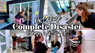 Complete DISASTER Cleaning Motivation ~ Extreme Clean With Me ~ Real Mom Life