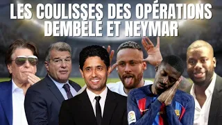 Les coulisses des opérations Neymar et Dembelé