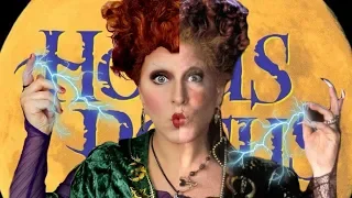 *HOCUS POCUS* WINIFRED SANDERSON MAKEUP // Halloween Makeup Tutorial +Transformation