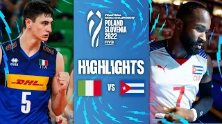 🇮🇹 ITA vs. 🇨🇺 CUB - Highlights Final Phase | Men's World Championships 2022