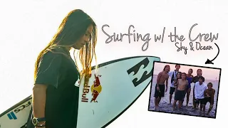 Injuries, Friends and Sunsets in Krui | Sky & Ocean Surf Vlogs