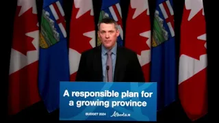 Alberta finance minister discusses budget bill – March 12, 2024