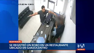 Roban un restaurante ubicado en un centro comercial de Guayaquil