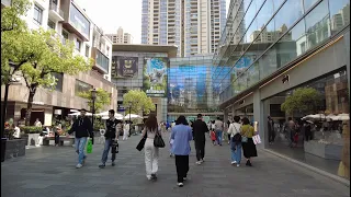 Walking Tour Shanghai 4K Xintiandi｜Huaihai Middle Road