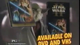 Star Wars Episode II - DVD - Yoda Man Who Da Man TV Spot Commercial (2002)