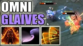 [1 Button - EZ Wipe] Super fast Glaives with Omnislash | Dota 2 Ability Draft