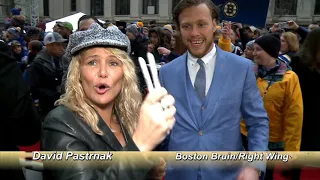 Melissa DiMarco Out There at the 2020 NHL All Star Game with MVP David Pastrňák