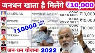 2024 मे इस तारीख से जनधन खाते में जारी होगी पैसा प्रधानमंत्री जनधन योजना के तहत मोदी सरकार जनधन