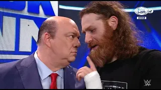 Sami le dice a Heyman que no canjeara el Maletin con Roman Reigns - WWE SmackDown Español 24/06/2022