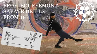 Od school Savate drills by Prof Bouffemont - the really basics