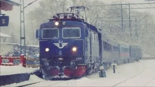 SJ train 336 arrives at Växjö station