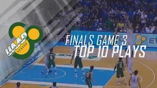 Top 10 Plays | Finals Game 3 | UAAP 80 Men's Basketball