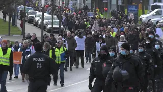 Weniger Schweriner Corona-Demos in Zukunft