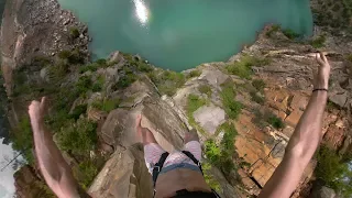 175 ft JUMP !!!   (into water)