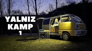 Suzuki Carry // Camping Alone // Relaxing Nature Sounds // ASMR