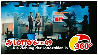 Die Ziehung der Lottozahlen vom 23.09.2023 in 360 Grad