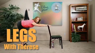 Chair Yoga - Therese - 27 Minutes Some Seated, More Standing