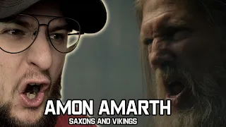 Amon Amarth - Saxons and Vikings // реакция (english subtitles)