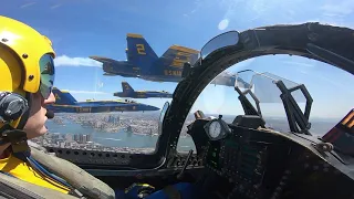 U.S. Navy Blue Angels - Operation America Strong - Takeoff