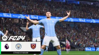 EA FC24 | Man City VS West Ham(Premier League 38th week) | PS5 🎮🔥