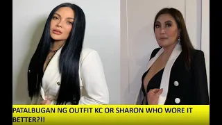 SHARON CUNETA AT KC CONCEPCION NAGPATALBUGAN NG OUT FIT WELL WHO WORE IT BETTER VOTE NOW