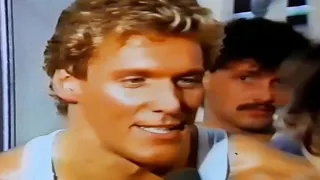 Ralf Moeller - Interview und Posing - Fibo 1988