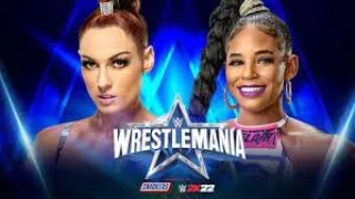 (WWE2K22 PS5) Becky Lynch VS Bianca Belair   Women’s Title