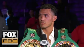 David Benavidez calls out Caleb Plant after victory over Anthony Dirrell | PBC ON FOX