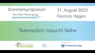 Sommersymposium Vernetzte Versorgung 2023