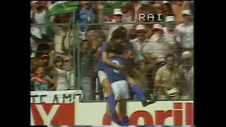 I GOL DI ITALIA-BRASILE 1982 DA FONDO CAMPO - RARITA'