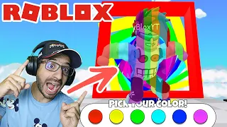 NOS PINTAMOS DE COLORES | EL OBBY DE COLORES MAS DIVERTIDO EN ROBLOX | Juegos Luky