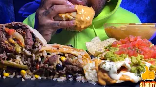⚠️EXTREMELY MESSY 🤤GIANTLY STUFFED BURRITOS, CHEESY LOADED NACHOS WITH CHEESE SAUCE