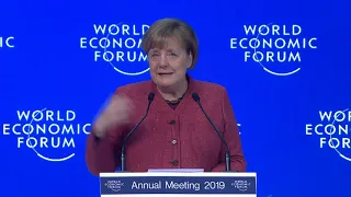 Davos 2019 - Special Address by Angela Merkel, Federal Chancellor of Germany