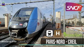 4K Transilien -H RER -D/Z50000 IDFM | Départs et Des Arrivées | Just Train