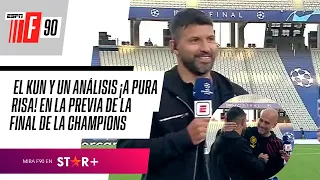 "GUARDIOLA ES UN MOTIVADOR": el Kun Agüero y un ANÁLISIS A PURA RISA en Estambul