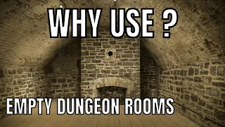 WHY have EMPTY DUNGEON ROOMS in Adventures - Game Master Guide #4 🔴#4k LIVE