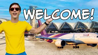 Arriving in Bangkok Guide for 1st Hour in Thailand 🇹🇭✈️