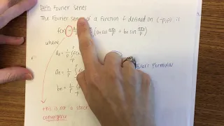 11.3: Fourier Cosine and Sine Series, Day 2
