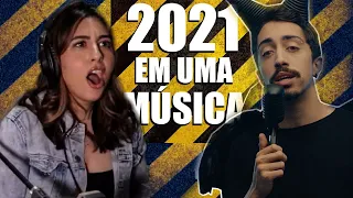 Mexicana FICA DOIDA com "2021 em uma musica" - Lucas Inutilismo