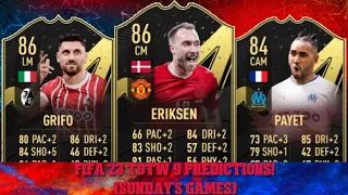 FIFA 23 TOTW 9 PREDICTIONS FT. 🇩🇰 SIF ERIKSEN, 🇫🇷 PAYET AND 🇮🇹 SIF GRIFO