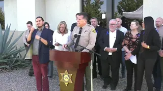 Press Conference Update on the Murder of Palmdale Sheriff's Deputy Ryan Clinkunbroomer